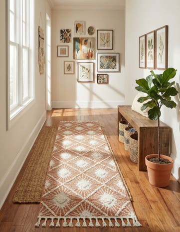 2' x 8' Boho Runner Rug