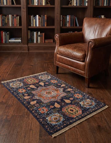 2' x 2' 11 Hand Knotted Mamluk Ziegler Rug