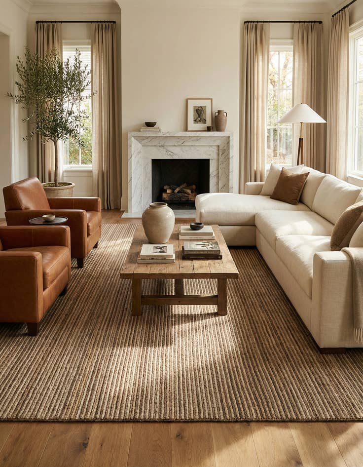 Detail image of  9' 1 x 11' 3  Hand Knotted Darya Wool Rug