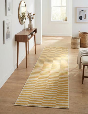 Yellow SoHo Runner Rug