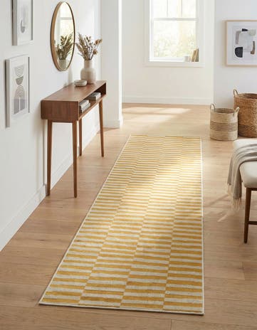 Yellow SoHo Runner Rug
