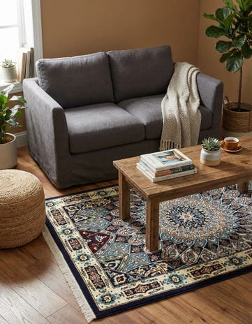 2' 7 x 4' Nain Design Rug