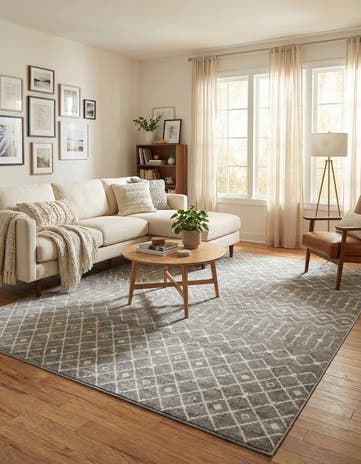 10' 8 x 14' Moroccan Trellis Rug