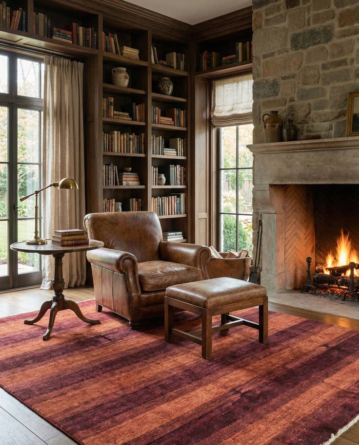 Detail image of 6' 7 x 9' 4 Hand Knotted Kashkuli Gabbeh Wool Rug