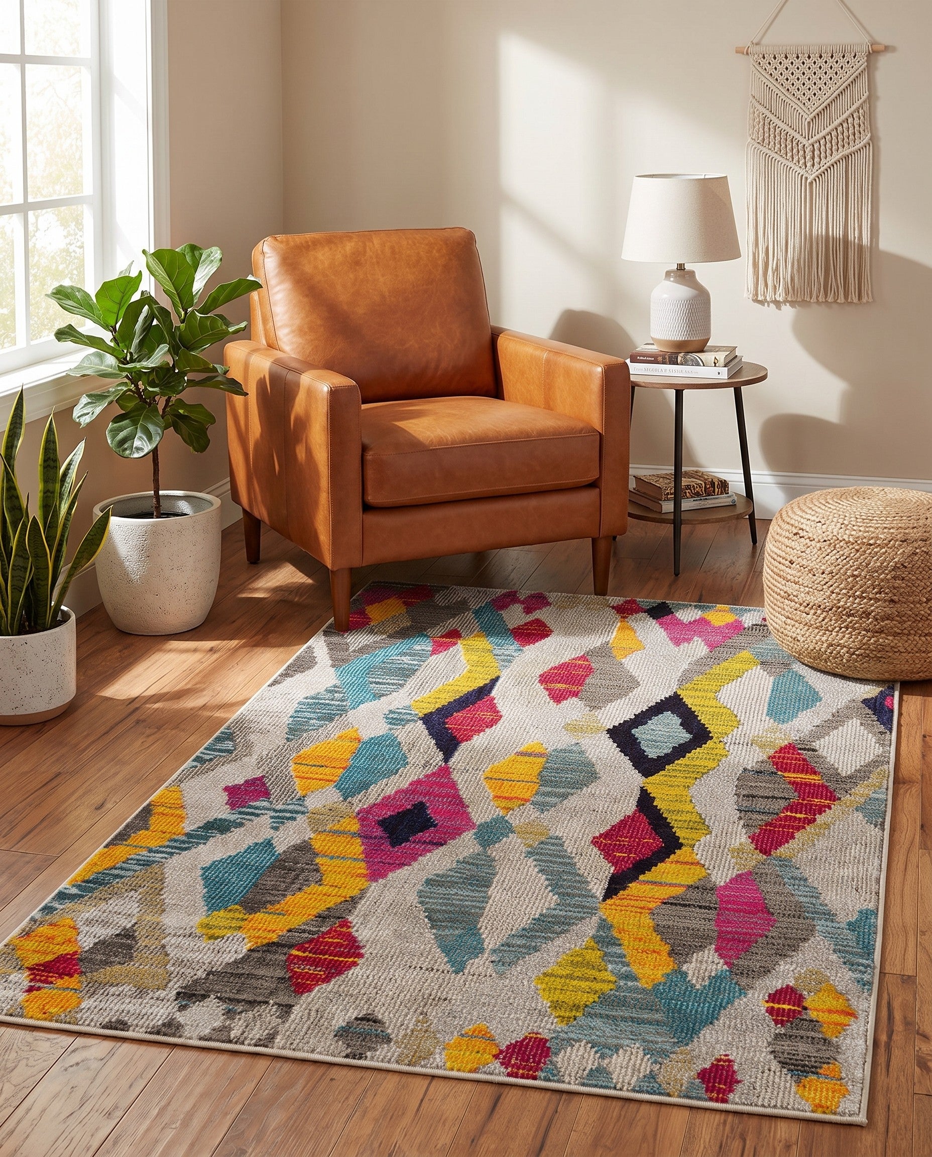 3' 3 x 5' 3 Washable Mesa Rug