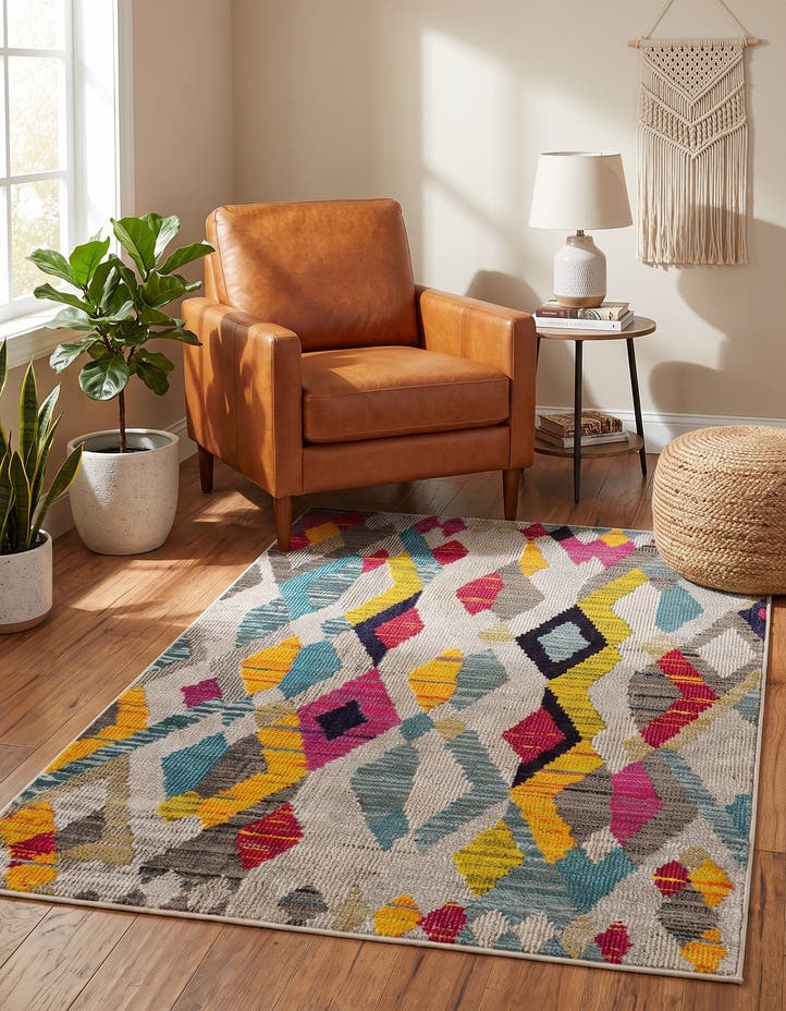 3' 3 x 5' 3 Washable Mesa Rug