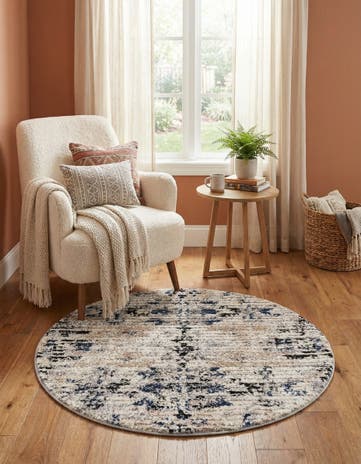 3' x 3' Tucson Round Rug