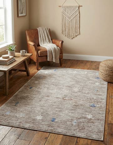 4' 1 x 6' 1 Gabbeh Rug