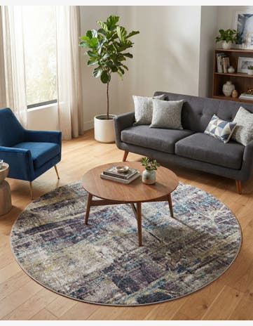 Jill Zarin Downtown Gramercy Round Rug