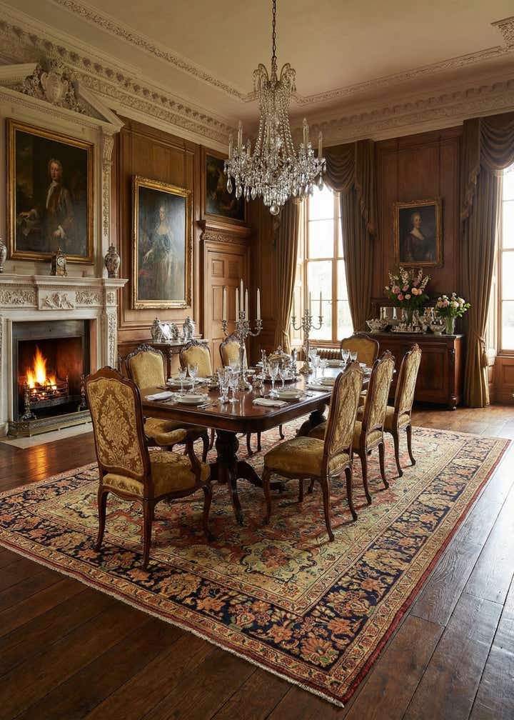 8' 9 x 12' Hand Knotted Farahan Persian Wool Rug