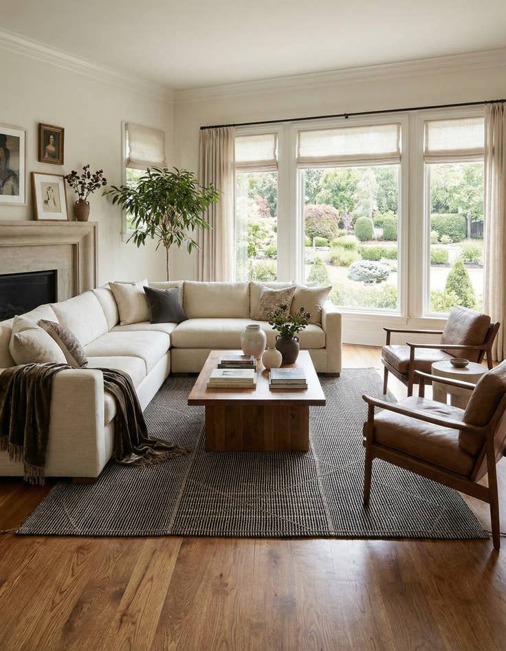 Detail image of 9' 9 x 14' 2  Hand Knotted Moroccan Wool Rug