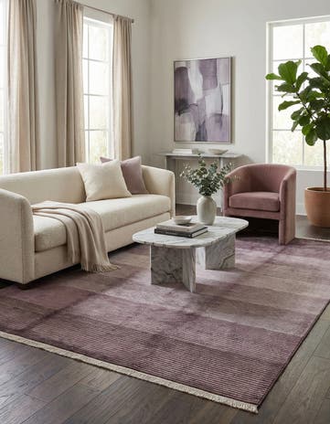 6' 8 x 10' Hand Knotted Darya Wool Rug