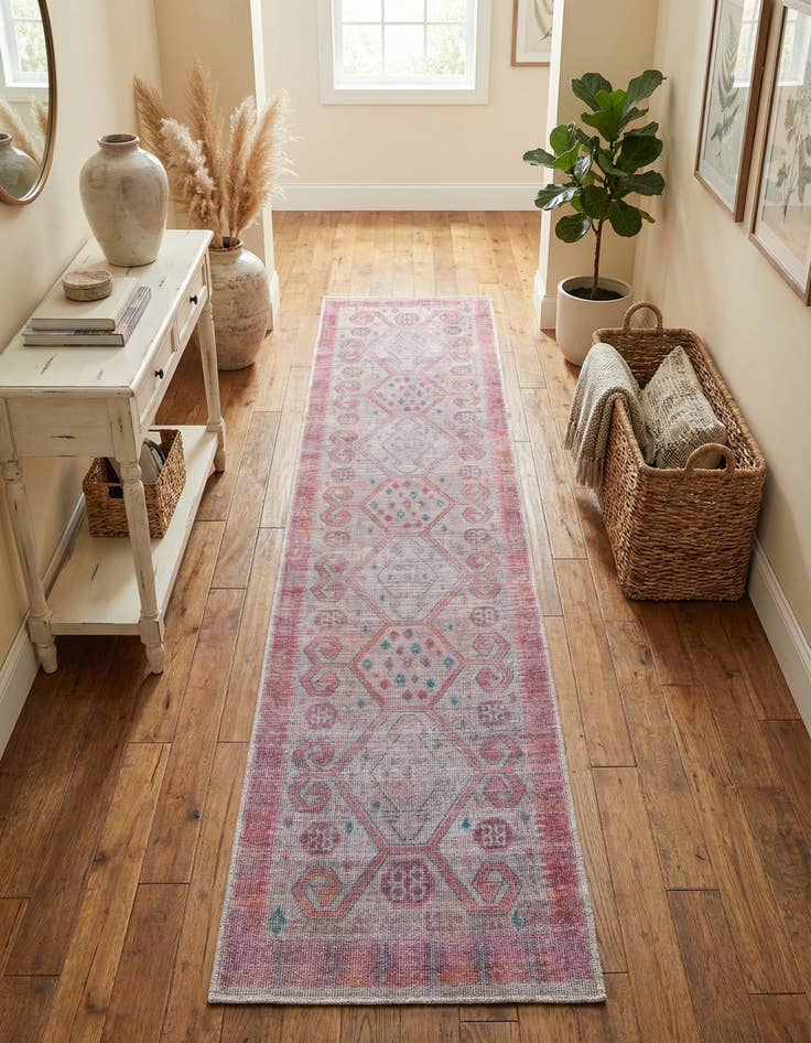 Detail image of 2' 7 x 12'  Washable Sisu Runner Rug