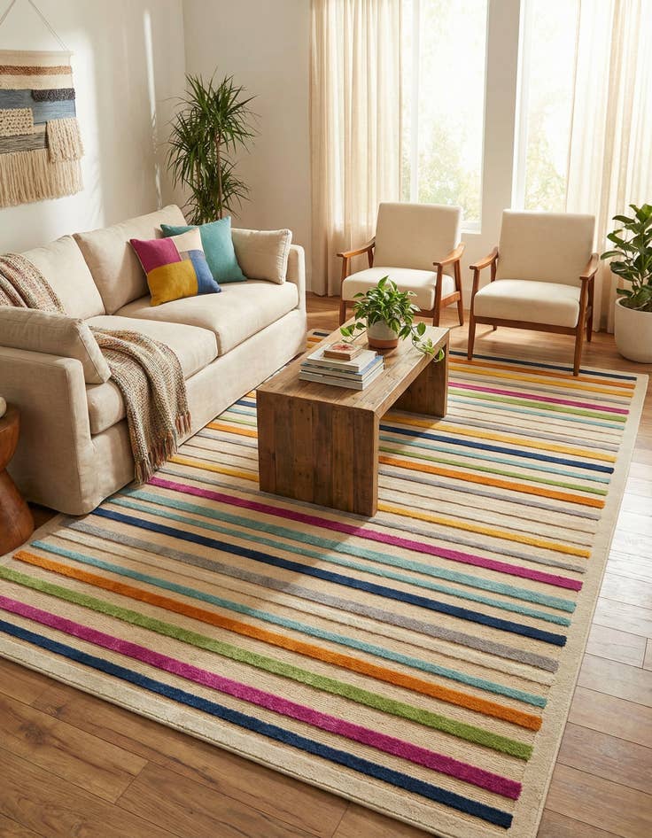 Detail image of 9' x 12' Easy-Clean Aruba Indoor / Outdoor Rug