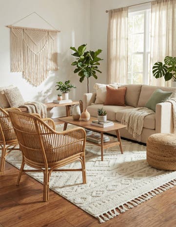 5' 3 x 8' Boho Rug