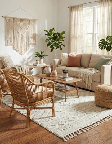 5' 3 x 8' Boho Rug