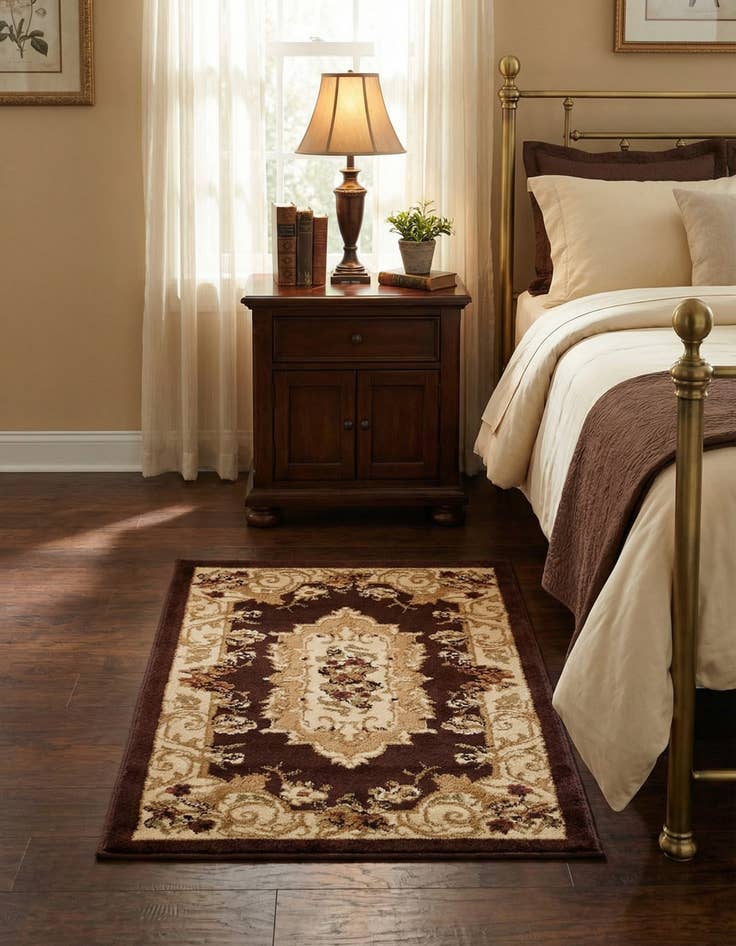 Detail image of 2' x 3' Classic Aubusson Rug