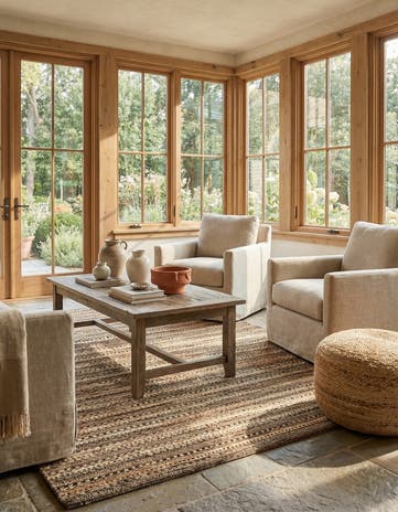 4' 6 x 6' 5 Hand Knotted Gabbeh Wool Rug