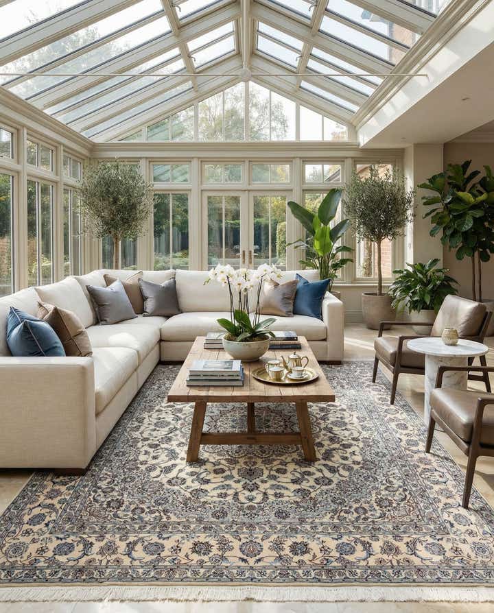 8' 5 x 9' 10 Nain Rug