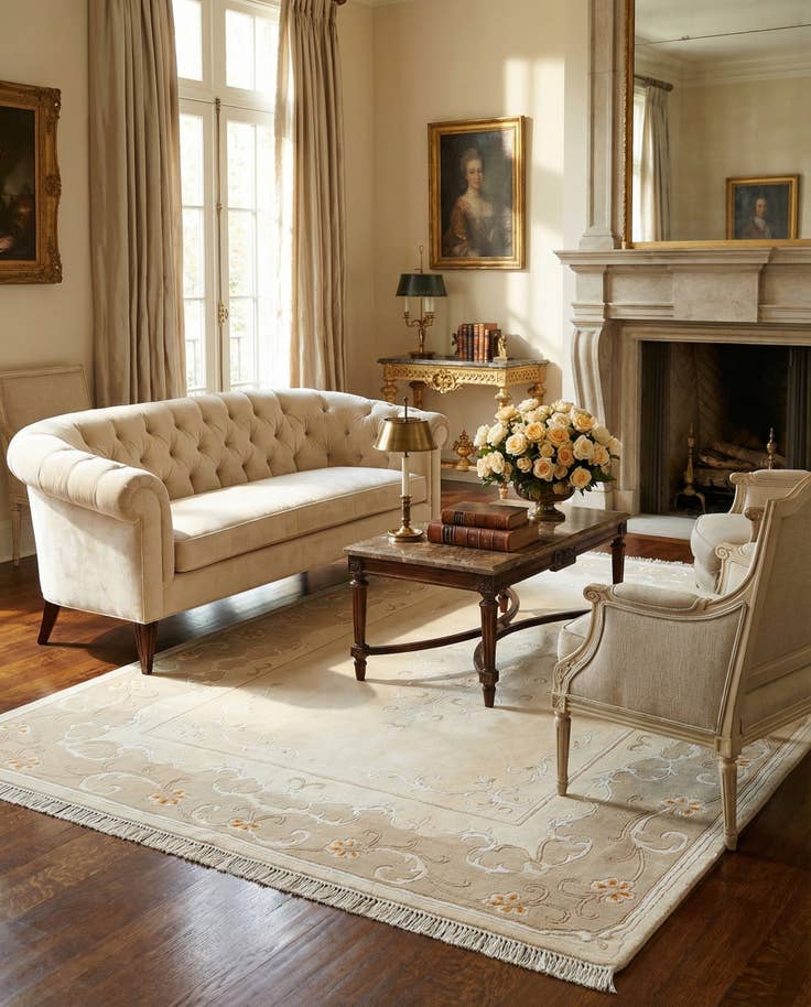 Detail image of 5' 9 x 8' Darya Rug