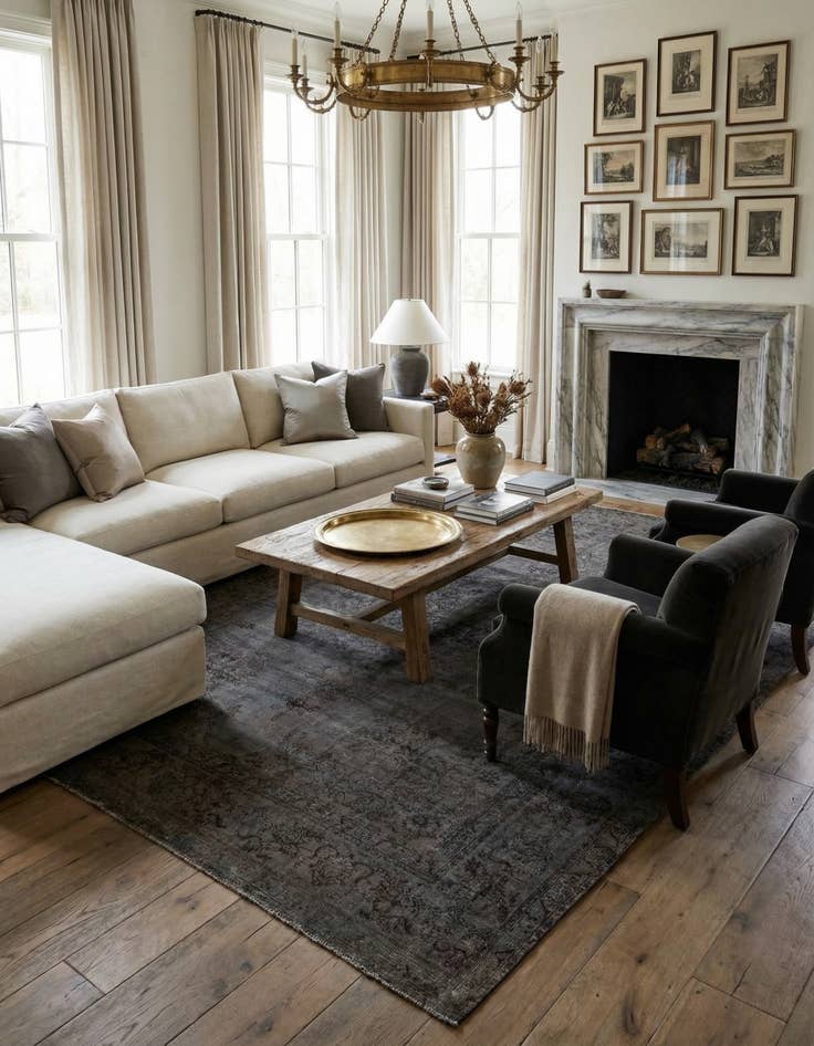 Detail image of 9' 10 x 12' 9  Hand Knotted Ultra Vintage Persian Wool Rug