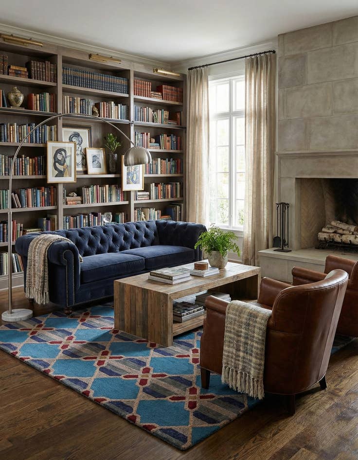 Detail image of 8' x 10' Luna Wool Rug