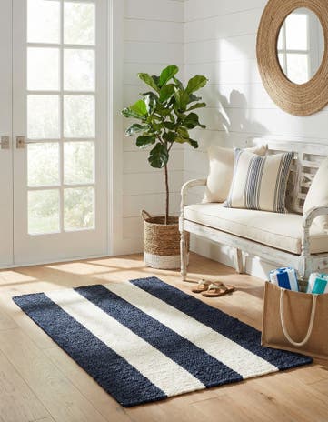 2' x 3' 1 Hand Woven Jill Zarin Hamptons Rug