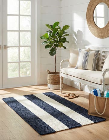 2' x 3' 1 Hand Woven Jill Zarin Hamptons Rug