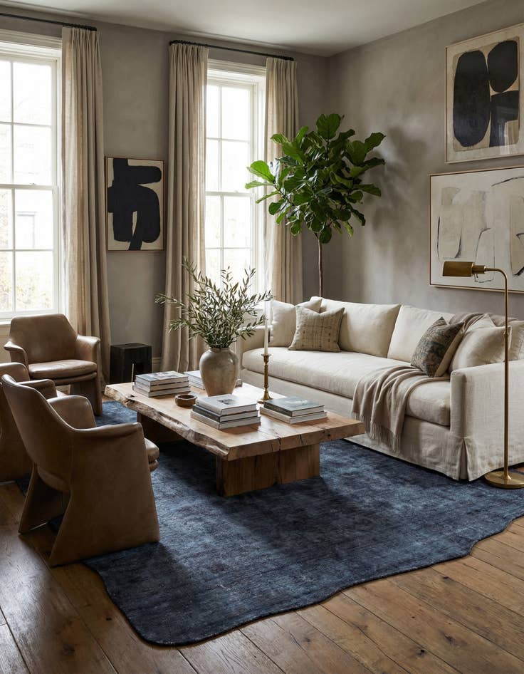 Detail image of 9' 4 x 11' 4  Hand Knotted Ultra Vintage Persian Wool Rug