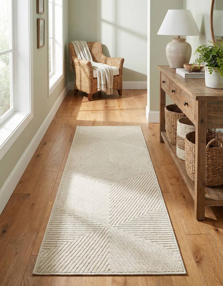 Detail image of  2' x 6'  Washable Sabrina Soto Indoor / Outdoor Runner Rug