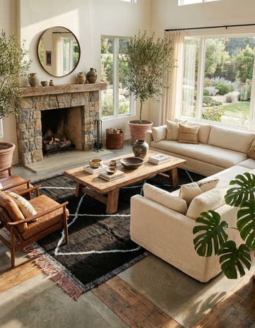 8' 2 x 10' 2 Hand Knotted Moroccan Wool Rug