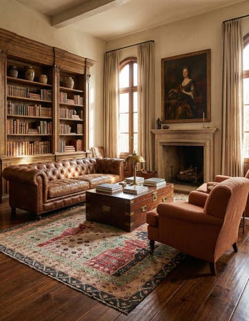 6' 8 x 10' Hand Knotted Ariana Ziegler Wool Rug
