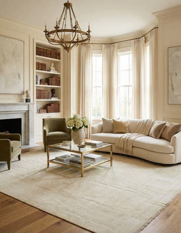 7' 9 x 10' 2 Hand Knotted Ziegler Rug