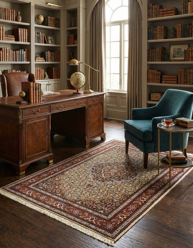 Detail image of 3' 1 x 4' 8 Mood Wool Rug