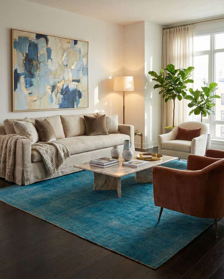 275cm x 375cm Handgeknüpft Ultra Vintage Persisch Wolle Teppich