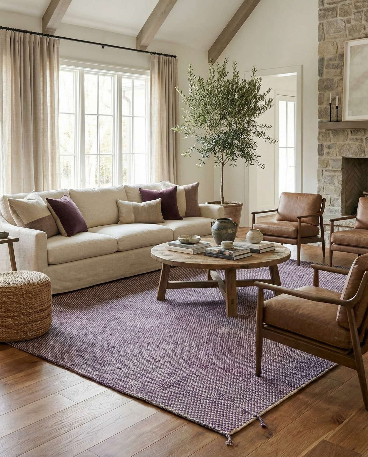 9' 6 x 11' 4 Hand Knotted Moroccan Wool Rug