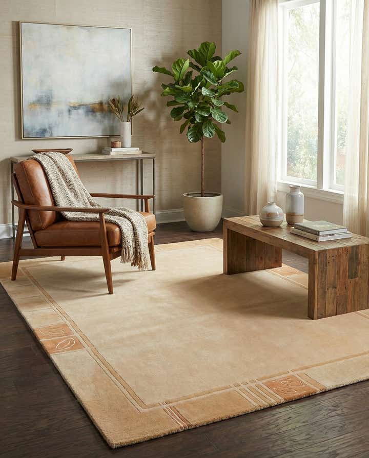 4' 8 x 6' 8 Hand Knotted Nepal Rug