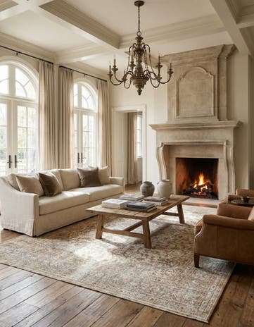 9' 5 x 12' 3 Hand Knotted Ultra Vintage Wool Rug