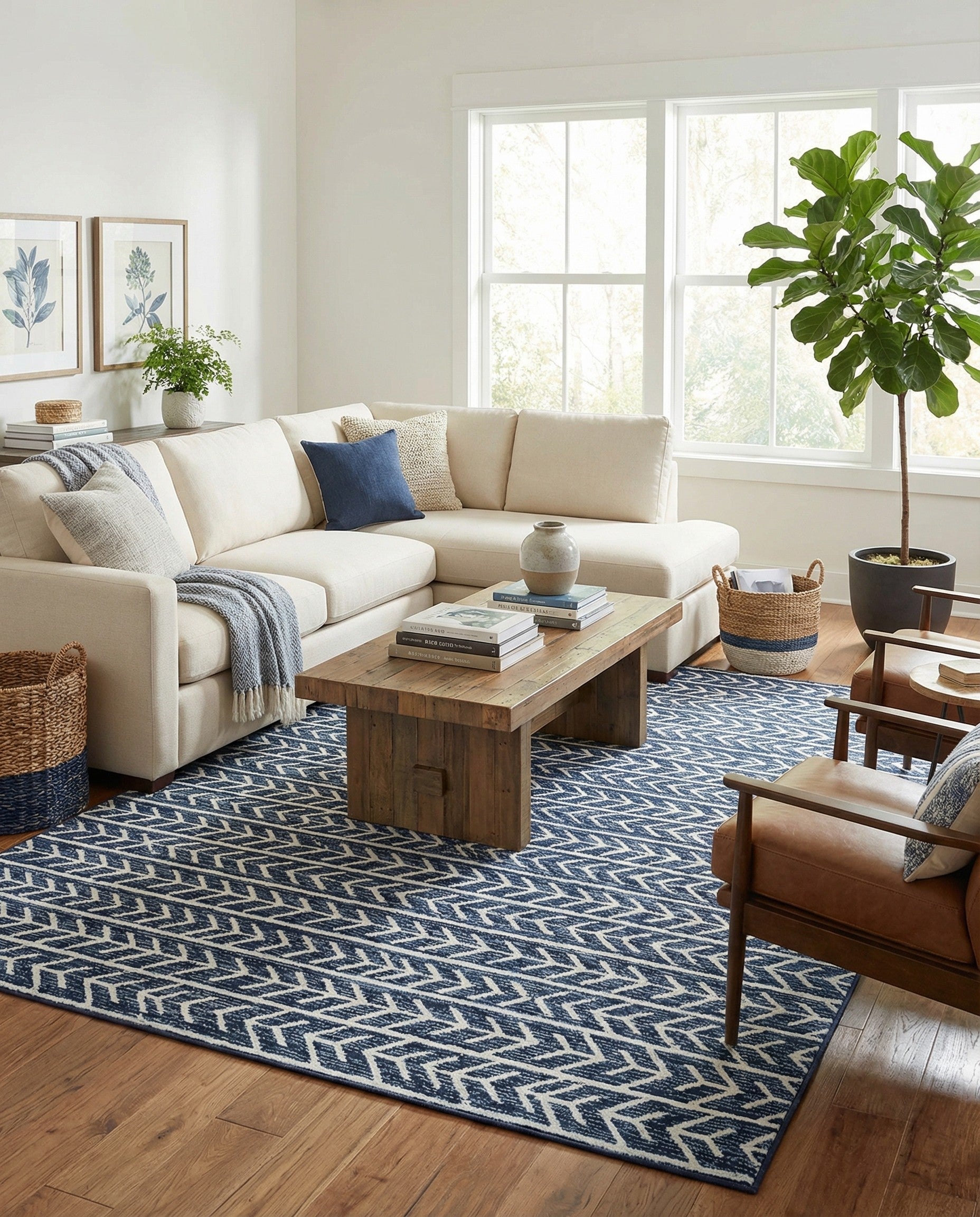 9' x 12' 2 Easy-Clean Sabrina Soto Aston Indoor / Outdoor Rug