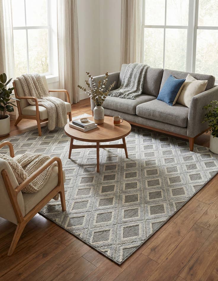 Detail image of  7' 10 x 7' 10 Arlo Square Rug