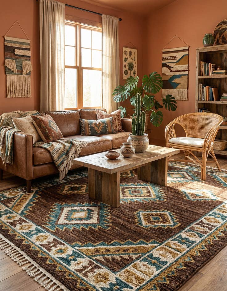 Detail image of 8' x 10' Luna Wool Rug