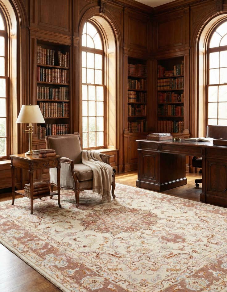 Detail image of 5' x 7' 2 Tabriz Rug