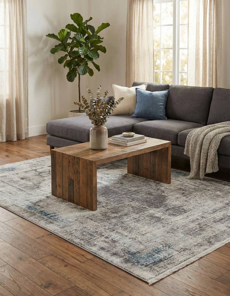 Detail image of  5' 3 x 7' 7 Modern Classical Rug