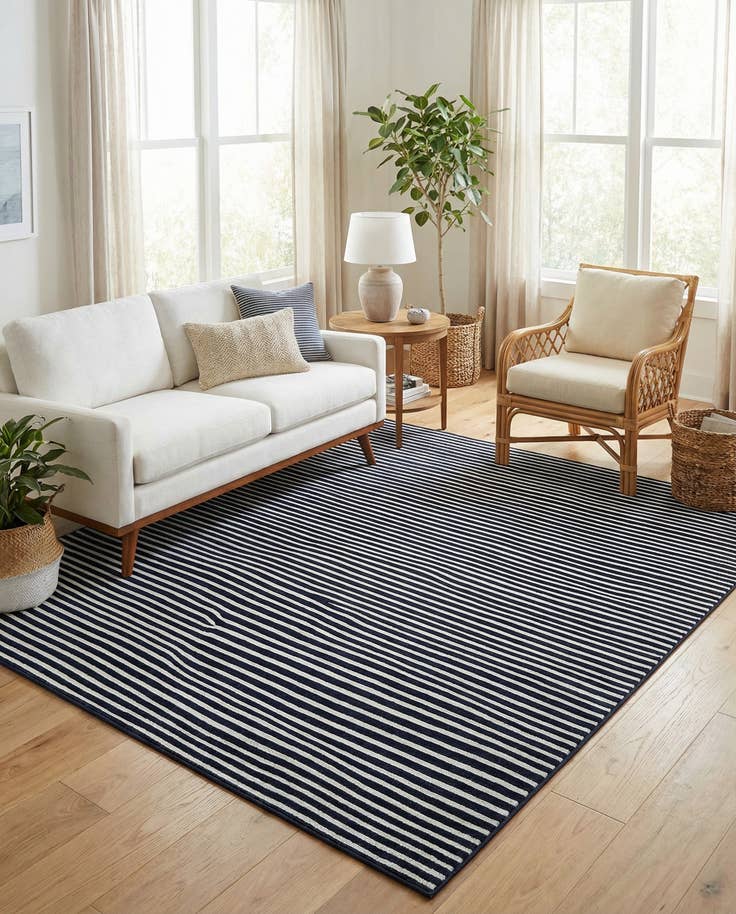 Detail image of 7' 10 x 7' 10 Easy-Clean Sabrina Soto Indoor / Outdoor Square Rug