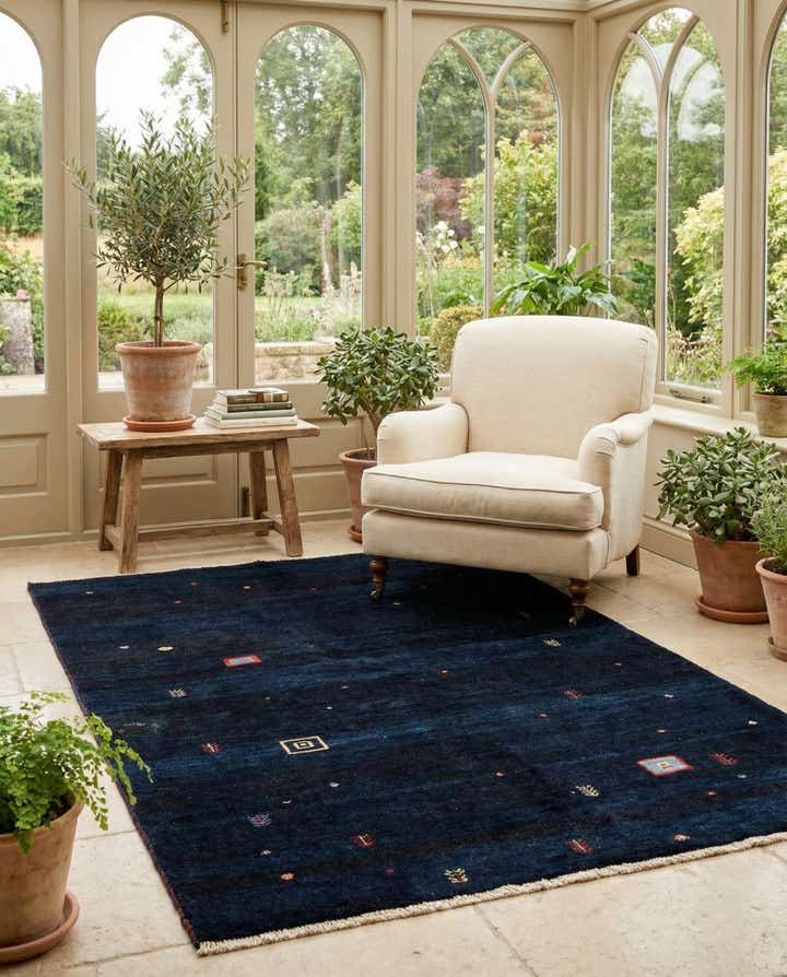 4' 1 x 6' 11 Gabbeh Rug