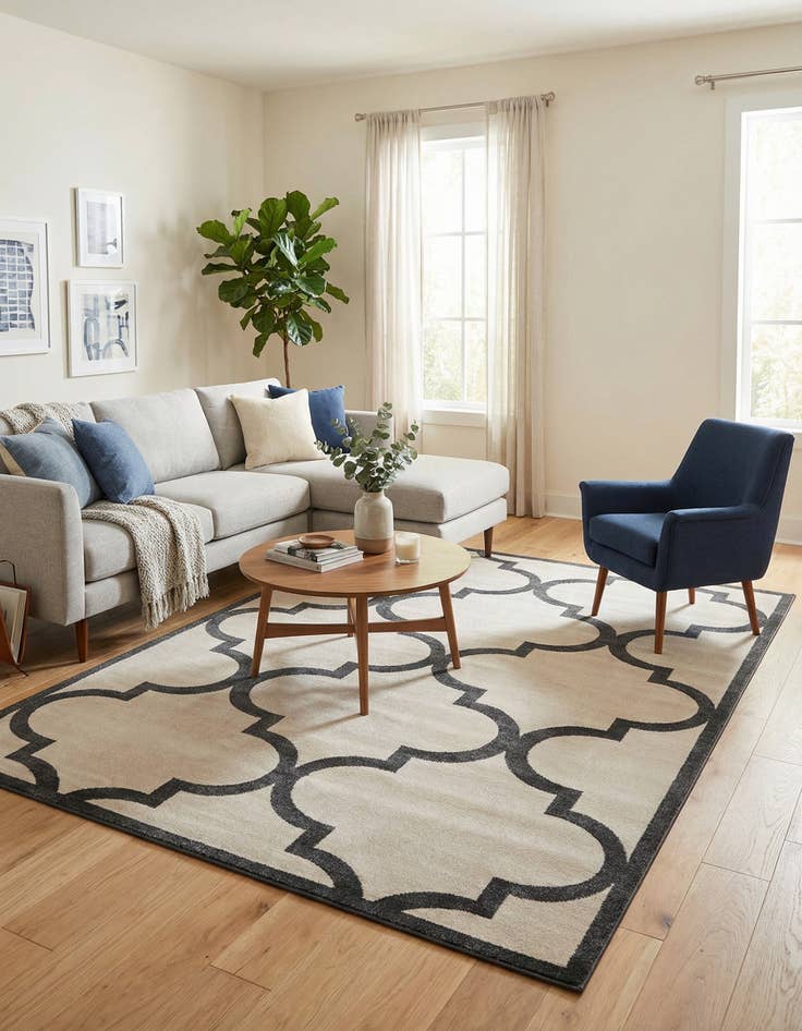 Detail image of  7' x 10' Lattice Rug