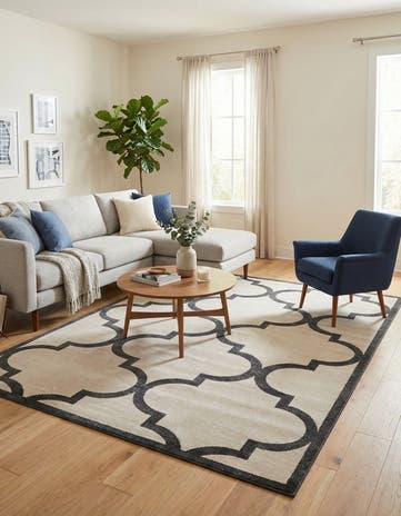 7' x 10' Lattice Rug