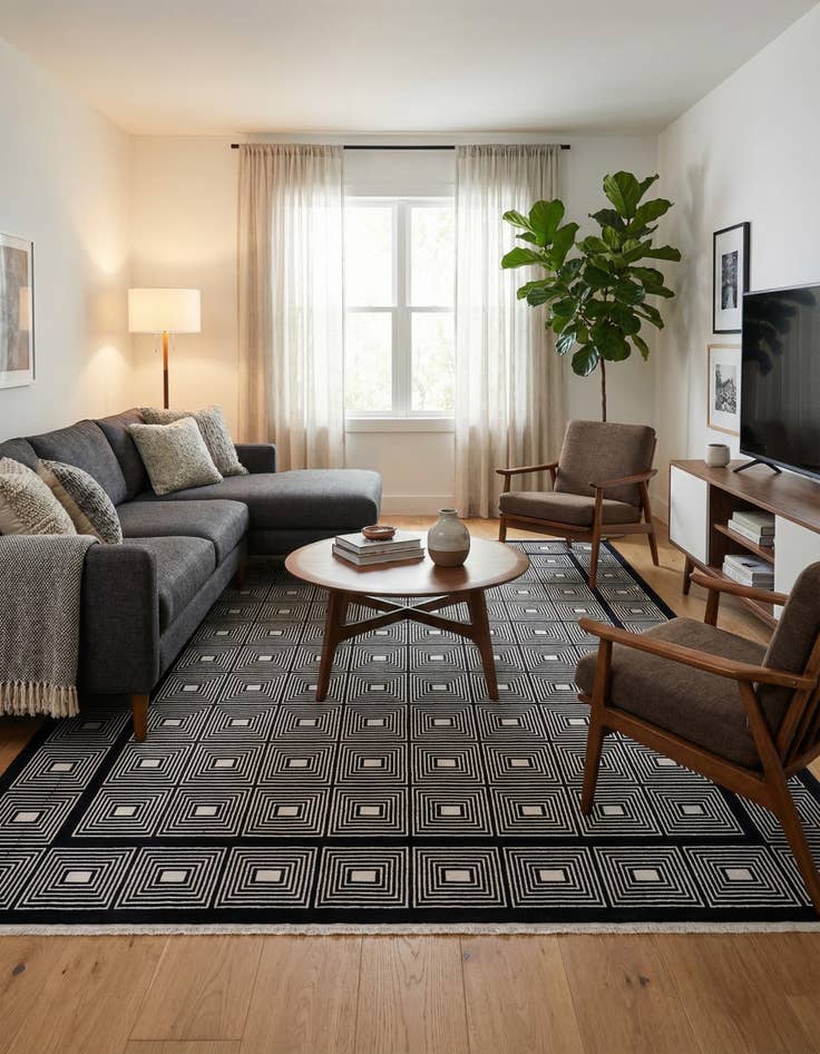 Detail image of 7' 10 x 10' Aakaar Rug