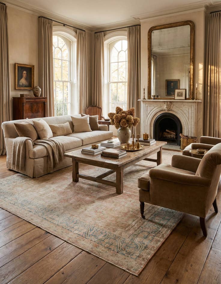 Detail image of 9' 10 x 13' 1  Hand Knotted Ultra Vintage Persian Wool Rug