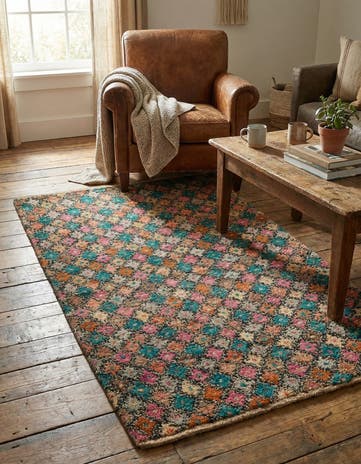 3' 2 x 5' 2 Hand Knotted Balouch Wool Rug